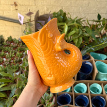 Load image into Gallery viewer, Fish Planter (Shades of Orange)