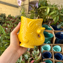 Load image into Gallery viewer, Fish Planter (Shades of Orange)