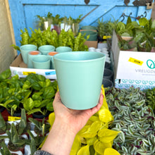 Load image into Gallery viewer, Ceramic Plant Pot (Blue & Grey)