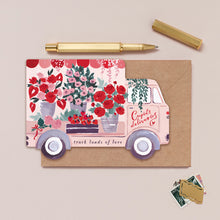 Load image into Gallery viewer, Truck Loads of Love Card - Valentine’s Day Greeting Card