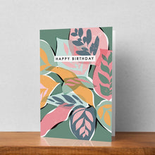 Load image into Gallery viewer, Calathea Birthday Card