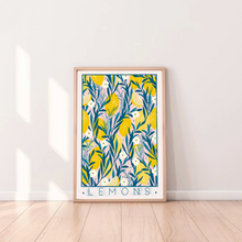 Load image into Gallery viewer, Lemon A4 Art Print