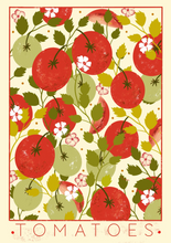 Load image into Gallery viewer, Tomatoes A4 Art Print