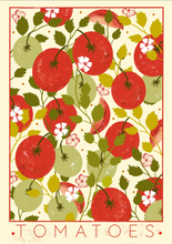 Load image into Gallery viewer, Tomatoes Print A6 Greeting Card