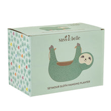 Load image into Gallery viewer, Seymour Sloth Hanging Planter