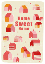 Load image into Gallery viewer, Home Sweet Home A6 Greeting Card - Pink