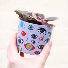 Load image into Gallery viewer, Illusion Eye Concrete Plant Pot 8cm