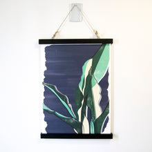 Load image into Gallery viewer, Mother in Law's Tongue Blue Art Print