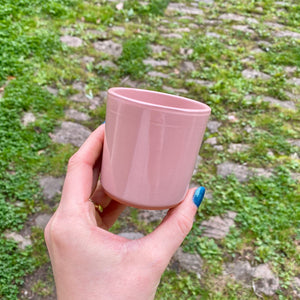 Ceramic Plant Pot For Baby Plants (Blue, White & Pink)