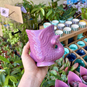 Fish Planter (Shades of Pink)