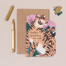 Load image into Gallery viewer, Tiger Birthday Card
