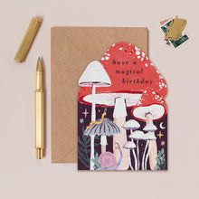 Load image into Gallery viewer, Mushroom Birthday Card
