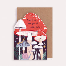 Load image into Gallery viewer, Mushroom Birthday Card
