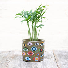 Load image into Gallery viewer, Illusion Eye Concrete Plant Pot 8cm
