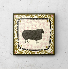 Load image into Gallery viewer, Black Sheep Square Art Print
