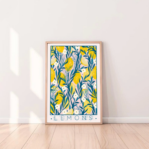 Lemon A4 Art Print
