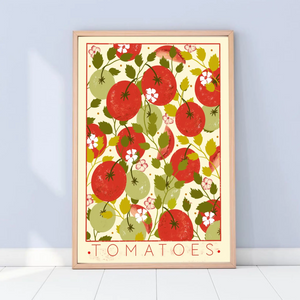 Tomatoes A4 Art Print