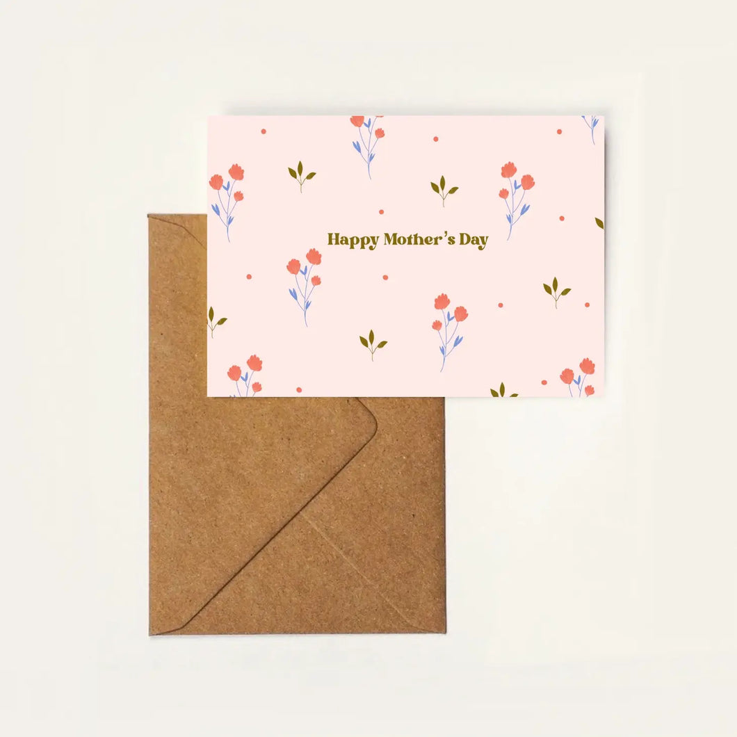 Happy Mothers Day A6 Greeting Card