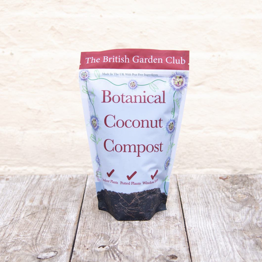 Botanical Coconut Compost & Volcanic Drainage Stones